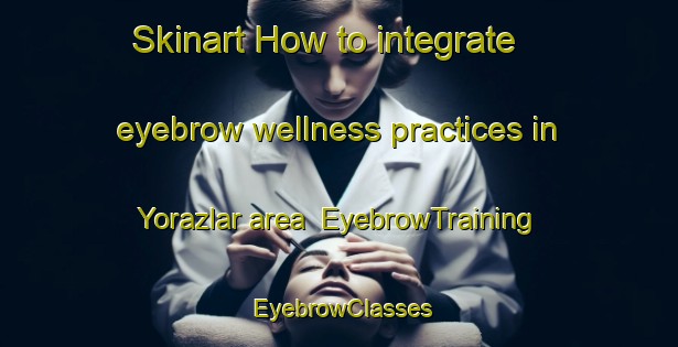 Skinart How to integrate eyebrow wellness practices in Yorazlar area | EyebrowTraining | EyebrowClasses | SkinartTraining-Turkey