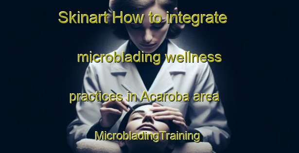 Skinart How to integrate microblading wellness practices in Acaroba area | #MicrobladingTraining #MicrobladingClasses #SkinartTraining-Turkey