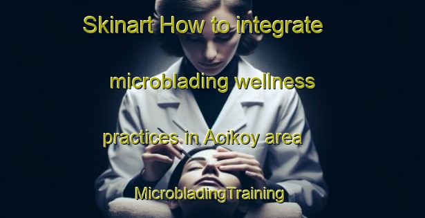 Skinart How to integrate microblading wellness practices in Acikoy area | #MicrobladingTraining #MicrobladingClasses #SkinartTraining-Turkey