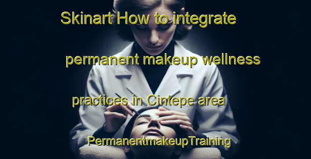 Skinart How to integrate permanent makeup wellness practices in Cintepe area | PermanentmakeupTraining | PermanentmakeupClasses | SkinartTraining-Turkey