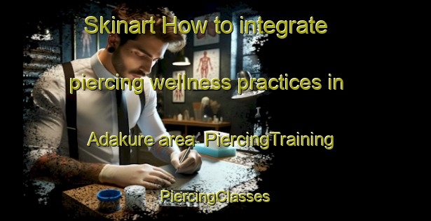 Skinart How to integrate piercing wellness practices in Adakure area | #PiercingTraining #PiercingClasses #SkinartTraining-Turkey