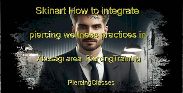 Skinart How to integrate piercing wellness practices in Akusagi area | #PiercingTraining #PiercingClasses #SkinartTraining-Turkey