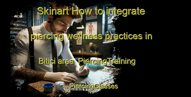 Skinart How to integrate piercing wellness practices in Bitici area | PiercingTraining | PiercingClasses | SkinartTraining-Turkey