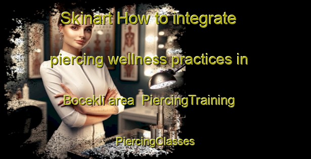 Skinart How to integrate piercing wellness practices in Bocekli area | #PiercingTraining #PiercingClasses #SkinartTraining-Turkey