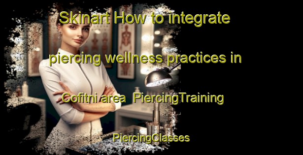 Skinart How to integrate piercing wellness practices in Cofitni area | #PiercingTraining #PiercingClasses #SkinartTraining-Turkey