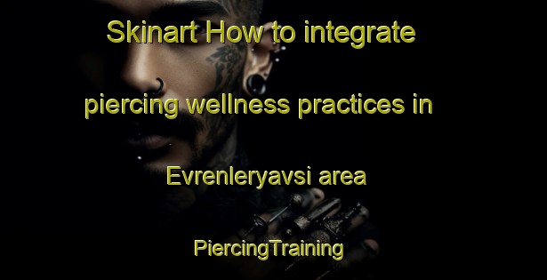 Skinart How to integrate piercing wellness practices in Evrenleryavsi area | #PiercingTraining #PiercingClasses #SkinartTraining-Turkey