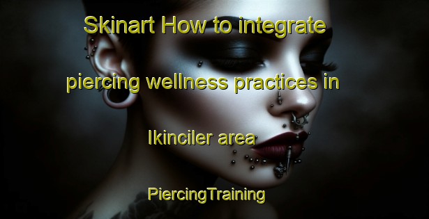 Skinart How to integrate piercing wellness practices in Ikinciler area | PiercingTraining | PiercingClasses | SkinartTraining-Turkey