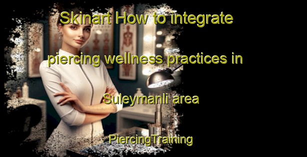 Skinart How to integrate piercing wellness practices in Suleymanli area | #PiercingTraining #PiercingClasses #SkinartTraining-Turkey