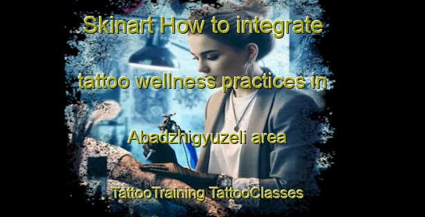 Skinart How to integrate tattoo wellness practices in Abadzhigyuzeli area | #TattooTraining #TattooClasses #SkinartTraining-Turkey