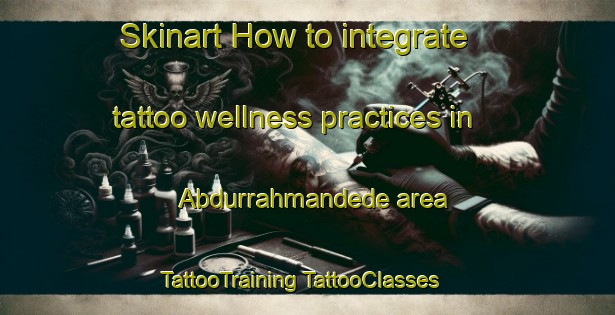 Skinart How to integrate tattoo wellness practices in Abdurrahmandede area | #TattooTraining #TattooClasses #SkinartTraining-Turkey