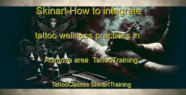 Skinart How to integrate tattoo wellness practices in Adimova area | #TattooTraining #TattooClasses #SkinartTraining-Turkey