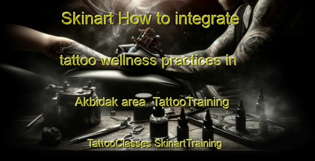 Skinart How to integrate tattoo wellness practices in Akbidak area | #TattooTraining #TattooClasses #SkinartTraining-Turkey