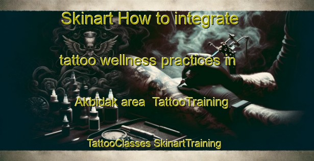 Skinart How to integrate tattoo wellness practices in Akbidak area | #TattooTraining #TattooClasses #SkinartTraining-Turkey