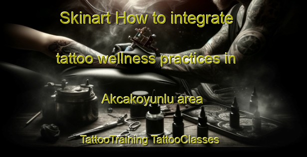 Skinart How to integrate tattoo wellness practices in Akcakoyunlu area | #TattooTraining #TattooClasses #SkinartTraining-Turkey