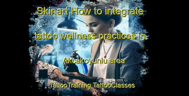 Skinart How to integrate tattoo wellness practices in Akcakoyunlu area | #TattooTraining #TattooClasses #SkinartTraining-Turkey