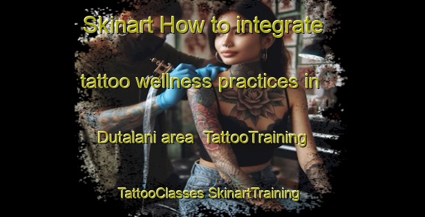 Skinart How to integrate tattoo wellness practices in Dutalani area | #TattooTraining #TattooClasses #SkinartTraining-Turkey