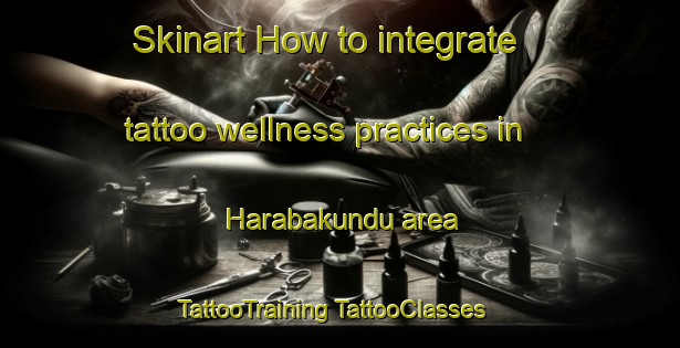 Skinart How to integrate tattoo wellness practices in Harabakundu area | #TattooTraining #TattooClasses #SkinartTraining-Turkey