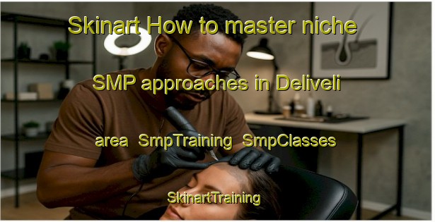 Skinart How to master niche SMP approaches in Deliveli area | SmpTraining | SmpClasses | SkinartTraining-Turkey