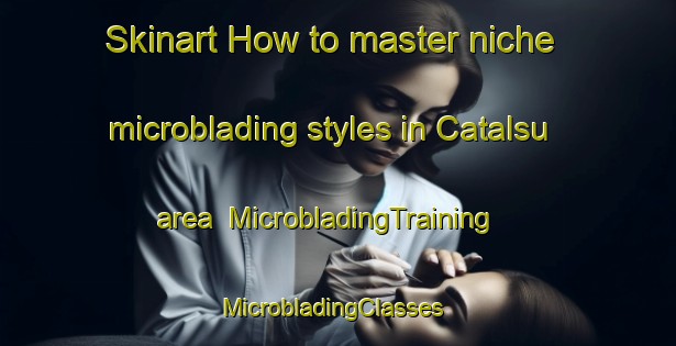 Skinart How to master niche microblading styles in Catalsu area | MicrobladingTraining | MicrobladingClasses | SkinartTraining-Turkey