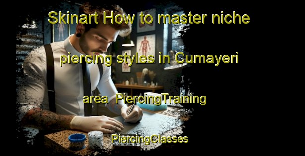 Skinart How to master niche piercing styles in Cumayeri area | PiercingTraining | PiercingClasses | SkinartTraining-Turkey
