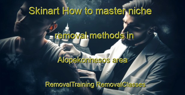 Skinart How to master niche removal methods in Alopekonnesos area | #RemovalTraining #RemovalClasses #SkinartTraining-Turkey