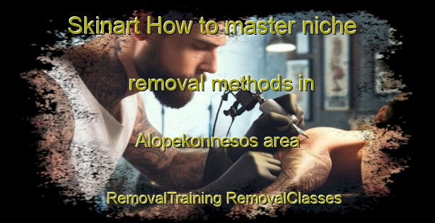 Skinart How to master niche removal methods in Alopekonnesos area | #RemovalTraining #RemovalClasses #SkinartTraining-Turkey