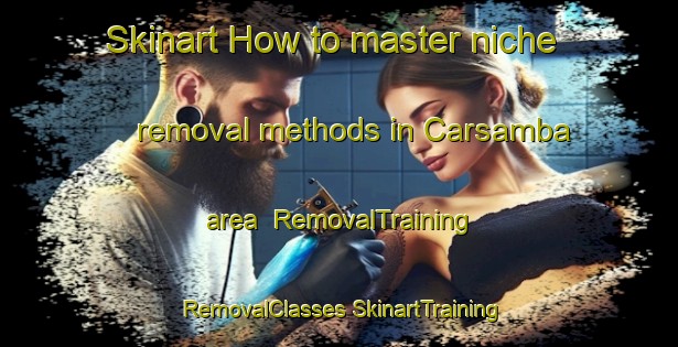 Skinart How to master niche removal methods in Carsamba area | #RemovalTraining #RemovalClasses #SkinartTraining-Turkey