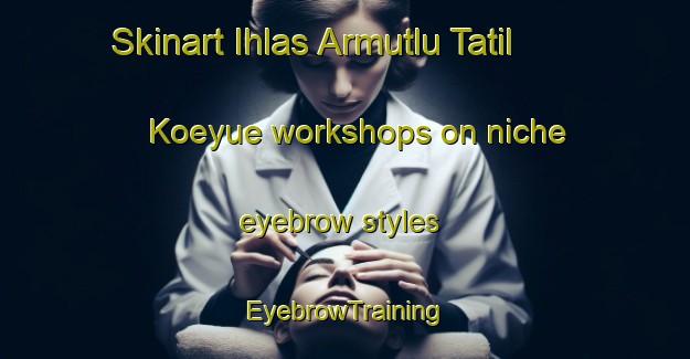 Skinart Ihlas Armutlu Tatil Koeyue workshops on niche eyebrow styles | EyebrowTraining | EyebrowClasses | SkinartTraining-Turkey