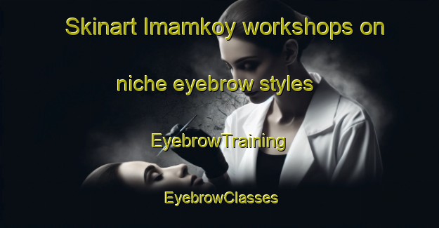 Skinart Imamkoy workshops on niche eyebrow styles | EyebrowTraining | EyebrowClasses | SkinartTraining-Turkey