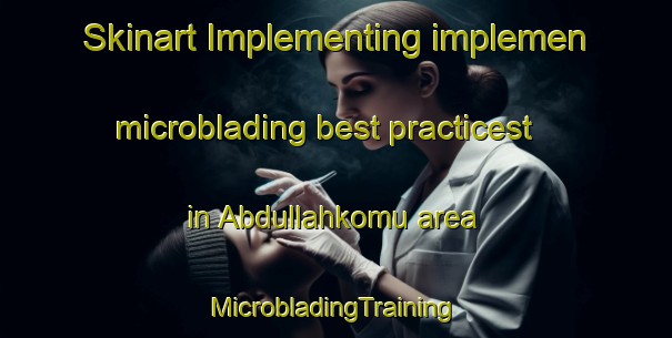 Skinart Implementing implemen microblading best practicest in Abdullahkomu area | #MicrobladingTraining #MicrobladingClasses #SkinartTraining-Turkey