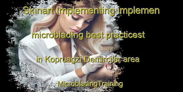 Skinart Implementing implemen microblading best practicest in Kopruagzi Demirciler area | #MicrobladingTraining #MicrobladingClasses #SkinartTraining-Turkey