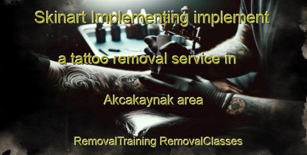 Skinart Implementing implement a tattoo removal service in Akcakaynak area | #RemovalTraining #RemovalClasses #SkinartTraining-Turkey