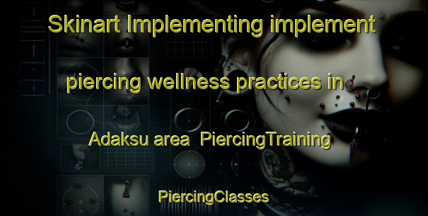 Skinart Implementing implement piercing wellness practices in Adaksu area | #PiercingTraining #PiercingClasses #SkinartTraining-Turkey