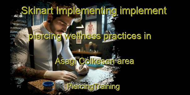 Skinart Implementing implement piercing wellness practices in Asagi Colkesen area | #PiercingTraining #PiercingClasses #SkinartTraining-Turkey