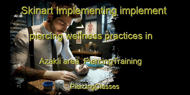 Skinart Implementing implement piercing wellness practices in Azakli area | #PiercingTraining #PiercingClasses #SkinartTraining-Turkey