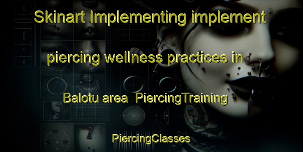 Skinart Implementing implement piercing wellness practices in Balotu area | #PiercingTraining #PiercingClasses #SkinartTraining-Turkey