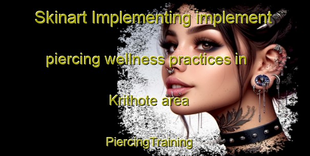 Skinart Implementing implement piercing wellness practices in Krithote area | PiercingTraining | PiercingClasses | SkinartTraining-Turkey