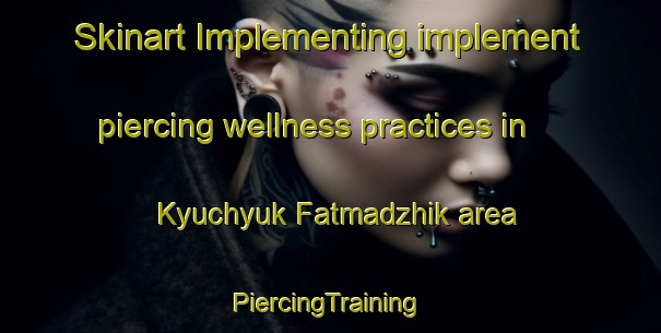 Skinart Implementing implement piercing wellness practices in Kyuchyuk Fatmadzhik area | #PiercingTraining #PiercingClasses #SkinartTraining-Turkey