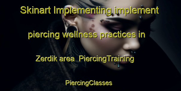 Skinart Implementing implement piercing wellness practices in Zerdik area | PiercingTraining | PiercingClasses | SkinartTraining-Turkey