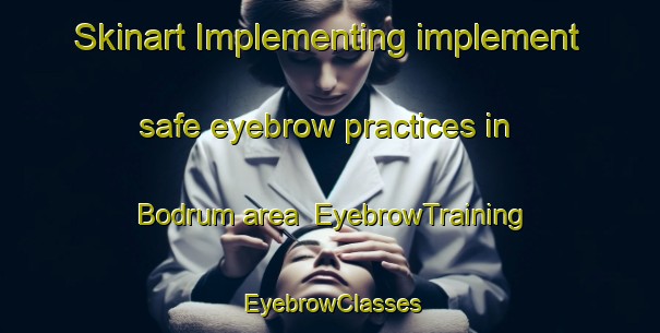 Skinart Implementing implement safe eyebrow practices in Bodrum area | EyebrowTraining | EyebrowClasses | SkinartTraining-Turkey