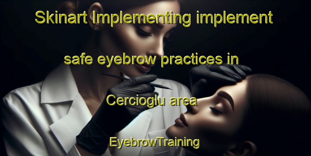 Skinart Implementing implement safe eyebrow practices in Cercioglu area | EyebrowTraining | EyebrowClasses | SkinartTraining-Turkey