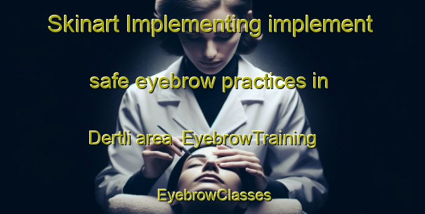 Skinart Implementing implement safe eyebrow practices in Dertli area | EyebrowTraining | EyebrowClasses | SkinartTraining-Turkey