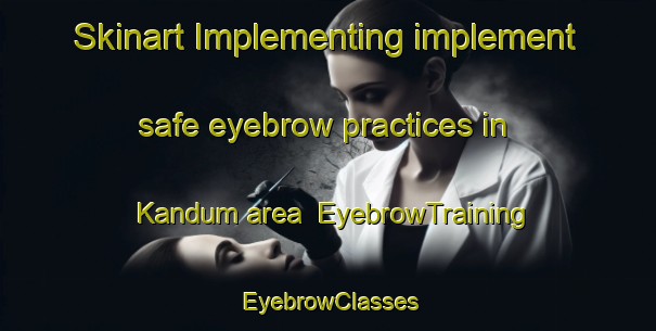 Skinart Implementing implement safe eyebrow practices in Kandum area | EyebrowTraining | EyebrowClasses | SkinartTraining-Turkey