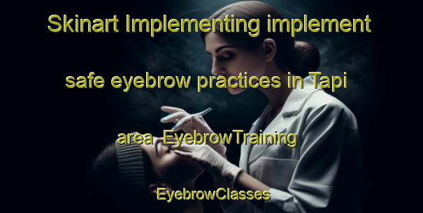 Skinart Implementing implement safe eyebrow practices in Tapi area | EyebrowTraining | EyebrowClasses | SkinartTraining-Turkey