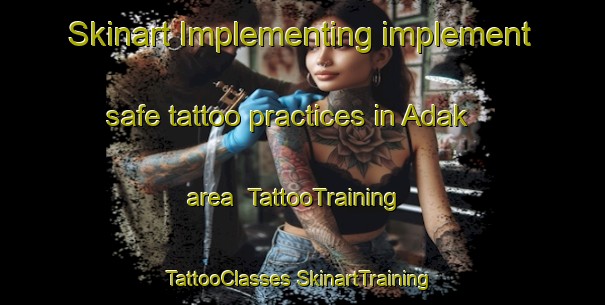 Skinart Implementing implement safe tattoo practices in Adak area | #TattooTraining #TattooClasses #SkinartTraining-Turkey