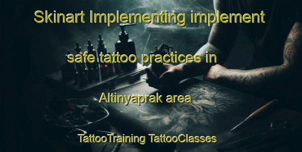 Skinart Implementing implement safe tattoo practices in Altinyaprak area | #TattooTraining #TattooClasses #SkinartTraining-Turkey