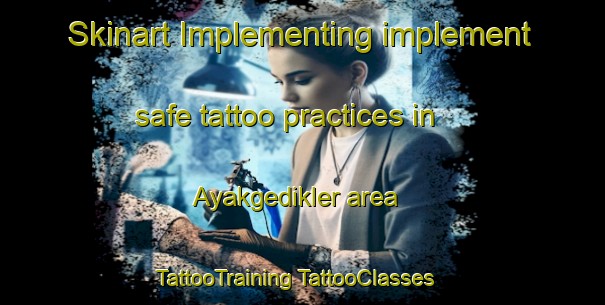 Skinart Implementing implement safe tattoo practices in Ayakgedikler area | #TattooTraining #TattooClasses #SkinartTraining-Turkey