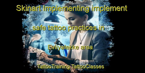 Skinart Implementing implement safe tattoo practices in Evliyatekke area | #TattooTraining #TattooClasses #SkinartTraining-Turkey