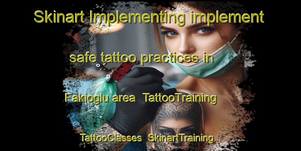 Skinart Implementing implement safe tattoo practices in Fakioglu area | TattooTraining | TattooClasses | SkinartTraining-Turkey