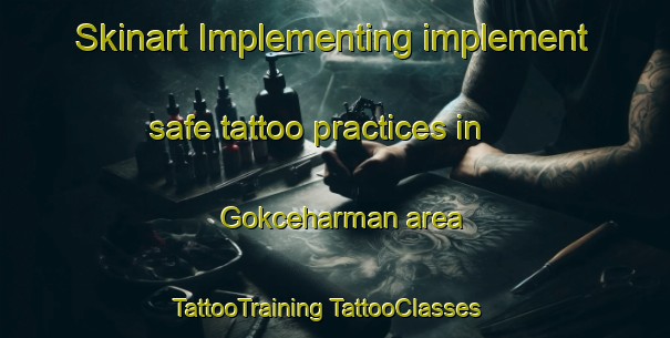 Skinart Implementing implement safe tattoo practices in Gokceharman area | #TattooTraining #TattooClasses #SkinartTraining-Turkey